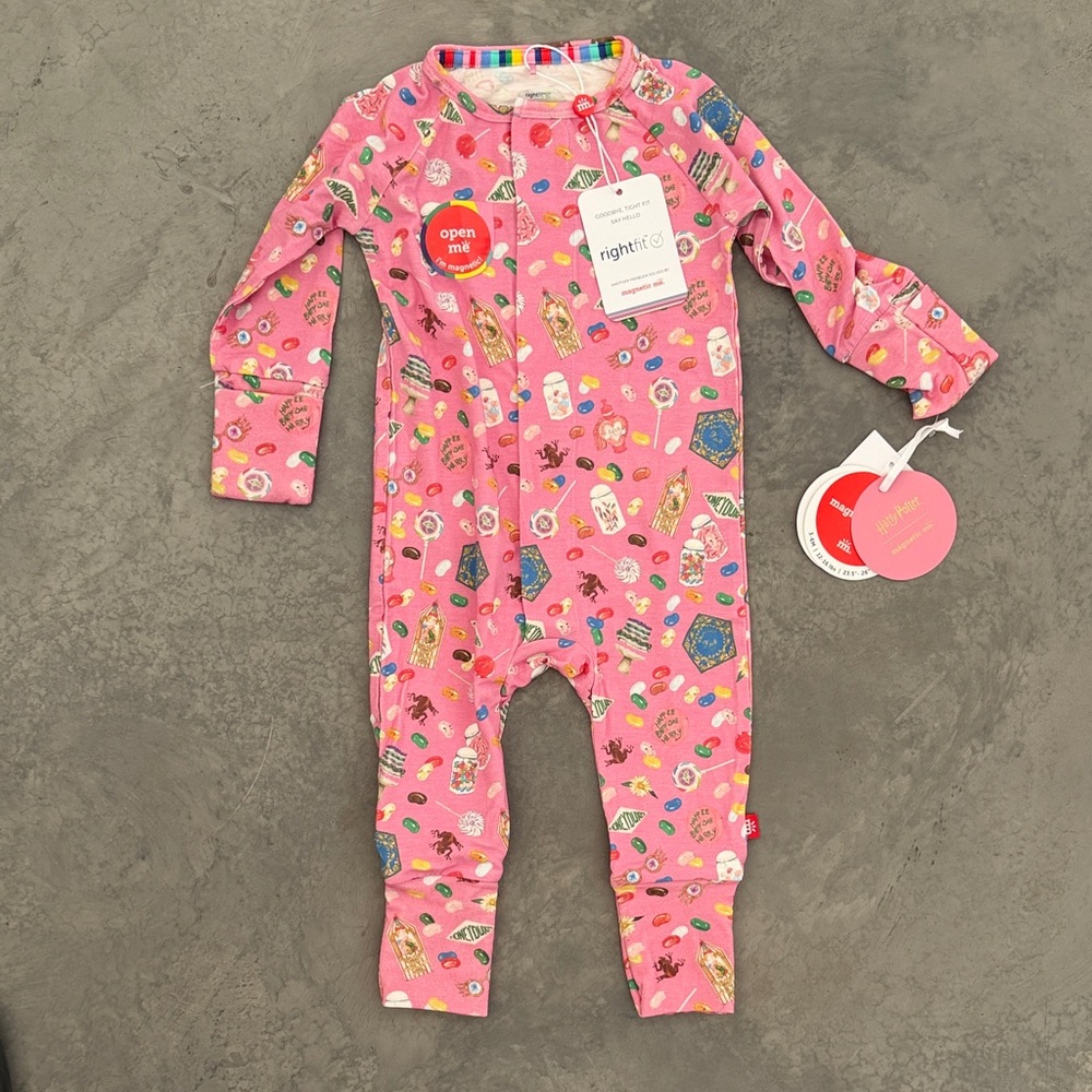 Magnetic Me Harry Potter Honeydukes Footie Size 3-6mo NWT